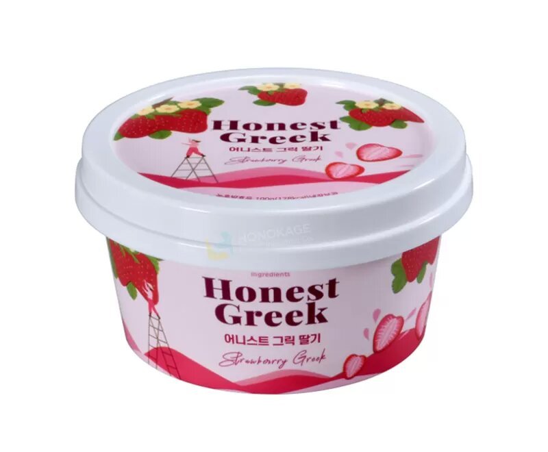 HONOKAGE: Premium Yogurt Cup Packaging