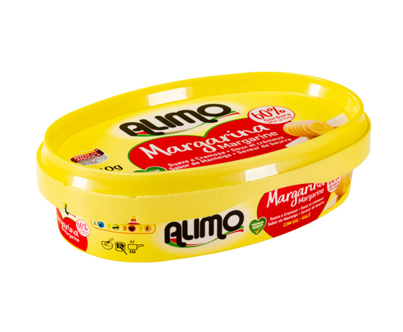 250ml IML Plastic margarine tub oval shape