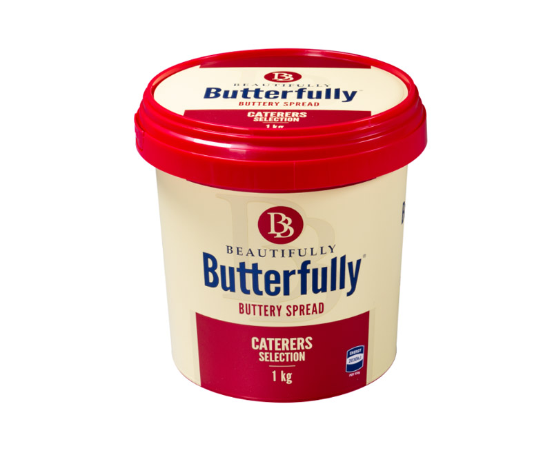 1000ml IML Plastic butter spread tub round shape
